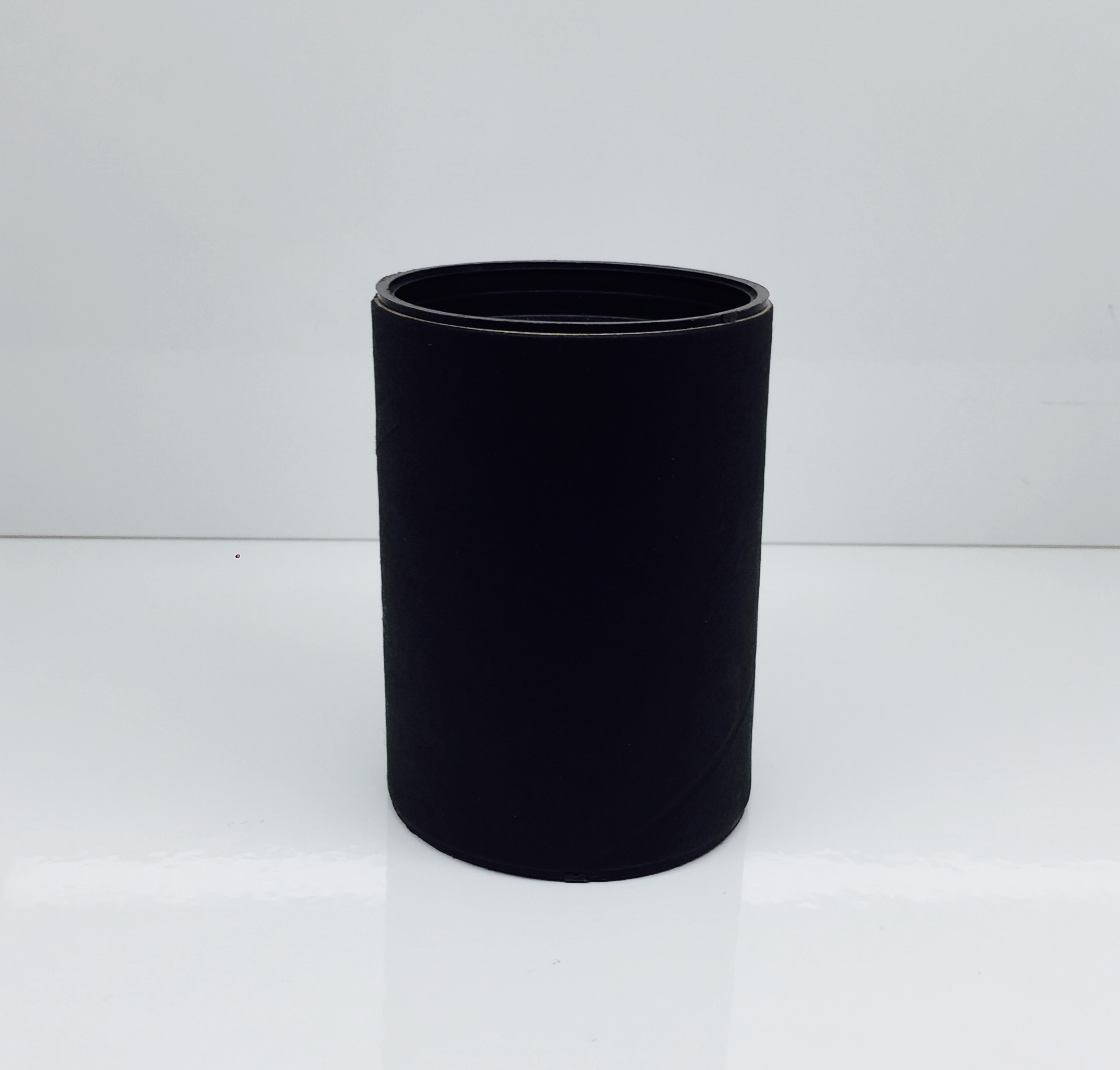 Packaging Tube for 10cl Glass in Black : Gauci Organic Candles