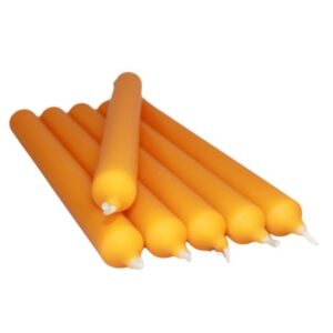 Orange Dinner Candles