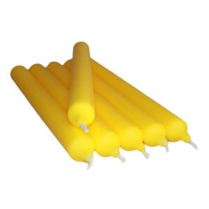 Yellow Dinner Candles