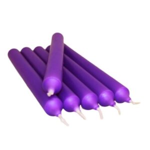 Lilac Dinner Candles