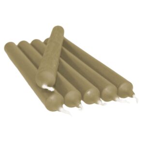 Taupe Dinner Candles