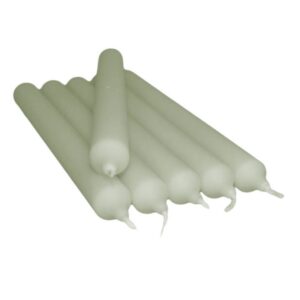 Gray Dinner Candles