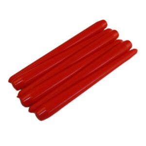 Red Taper Dinner Candles