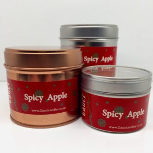 Spicy Apple Tins