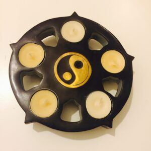 Yin and Yang Candle Holder
