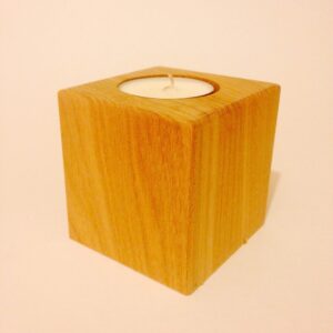 Cube Tea Light Holders - Hardwood