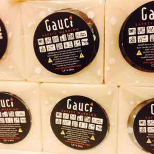 Gauci Pillar Candle 75mm x 75mm x 90mm Square 450g