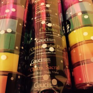 Tea lights - Jumbo Chakra - Set of 7