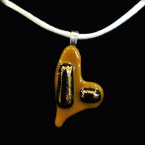 Nanor Art Jewellery - Golden Heart