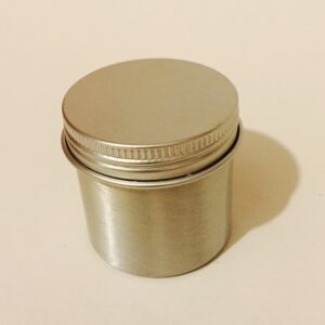 Tin Lip Balm 50mm x 50mm Screw Lid 50ml