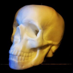 Gauci Skull Candle